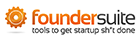 Logo couleur orange et noir de Foundersuite